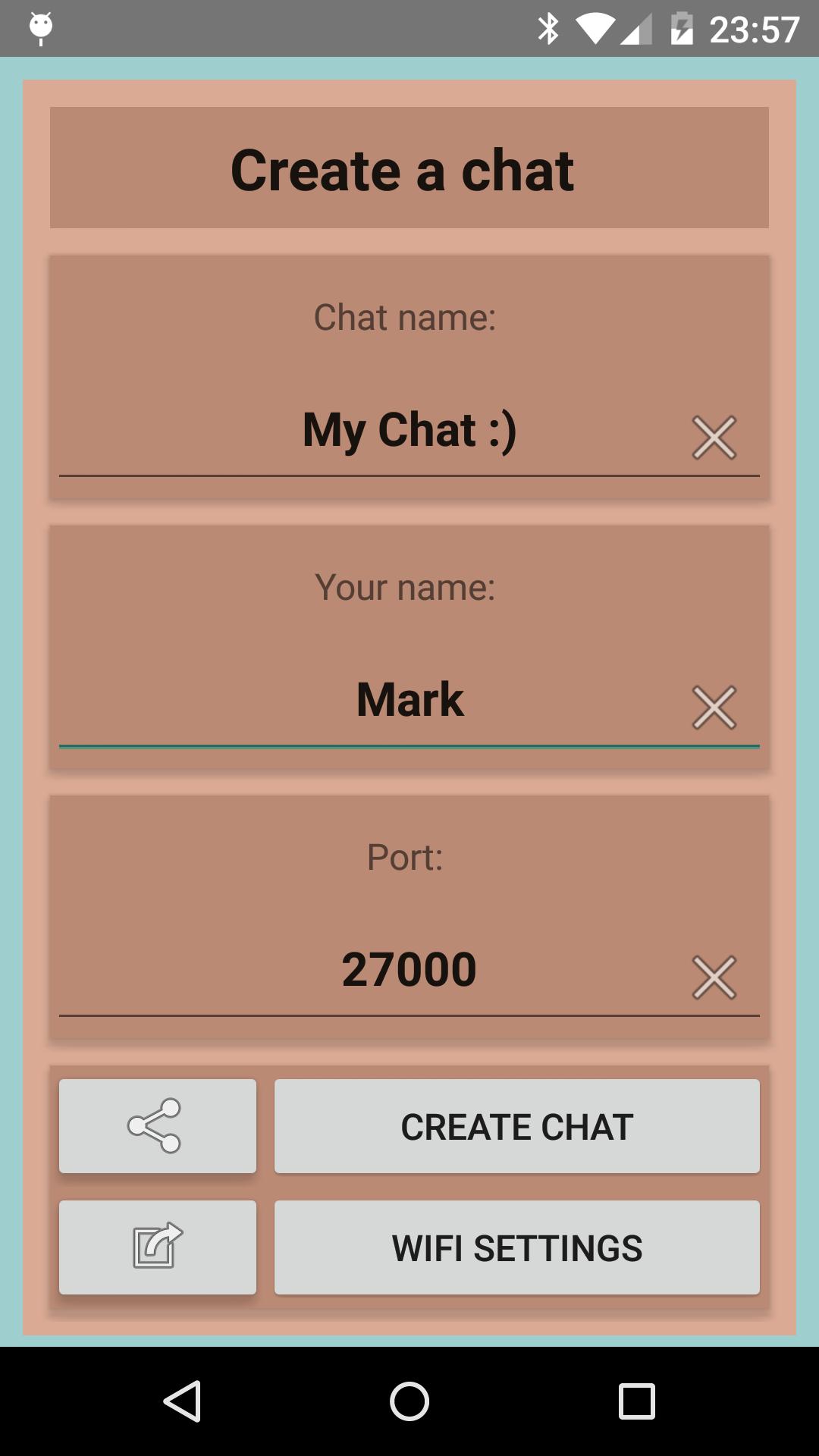 Instant WiFi Chat