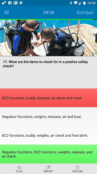 Scuba Exam Lite