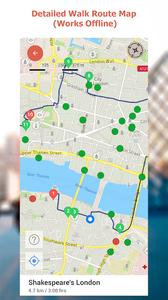 Paris Map and Walks