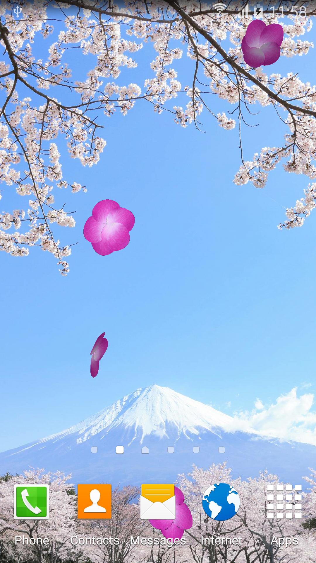 Sakura Garden Live Wallpaper