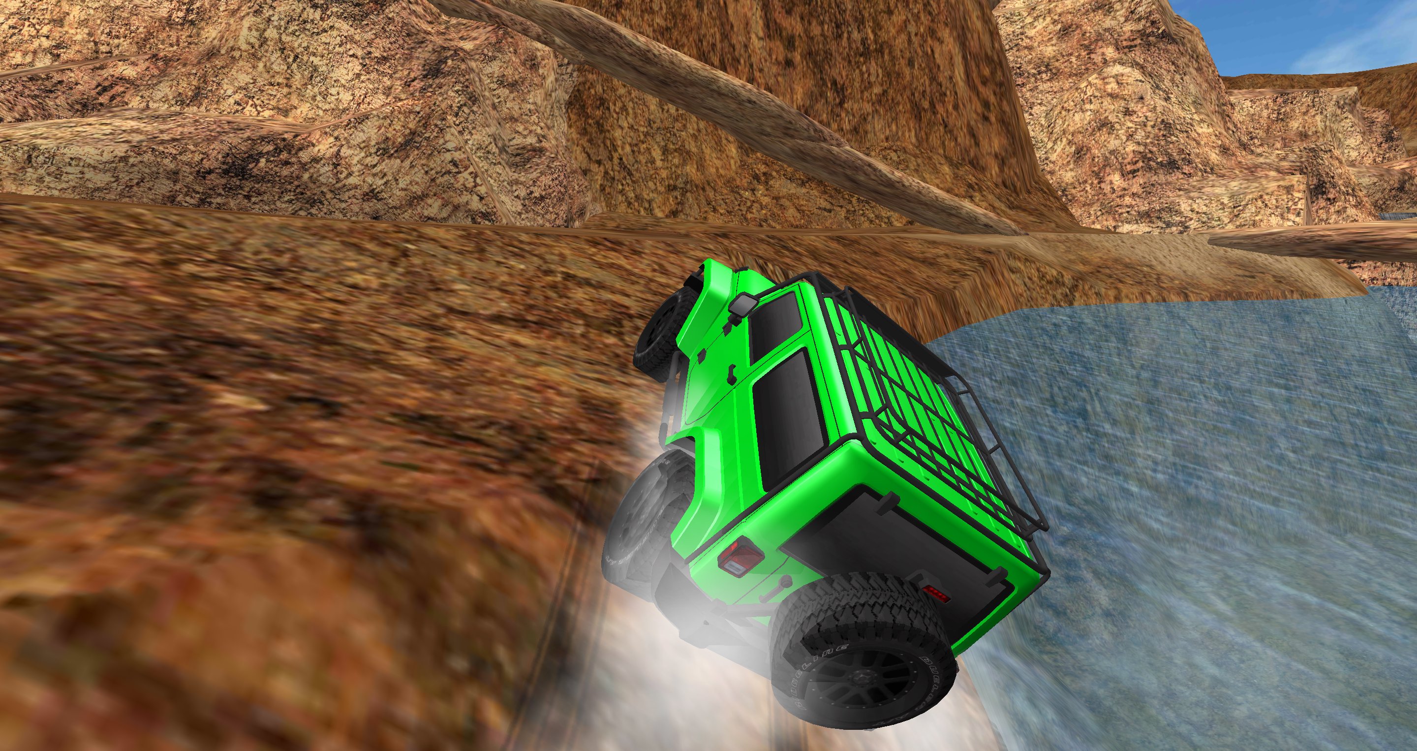 Offroad 4x4 Canyon Driving