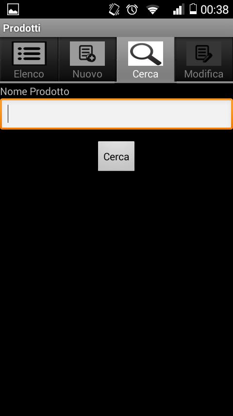 Prodotti Magazzino