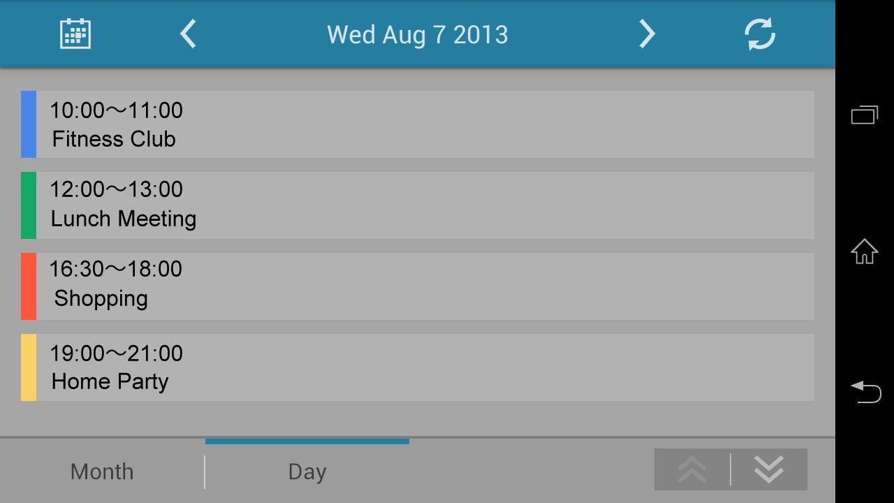 Calendar4car
