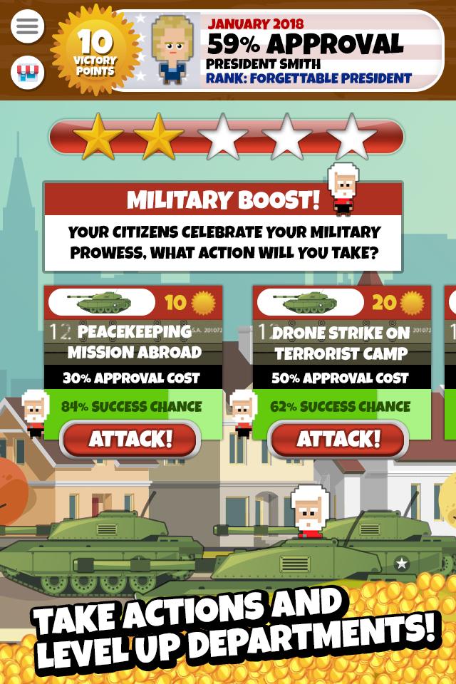 President Simulator Game