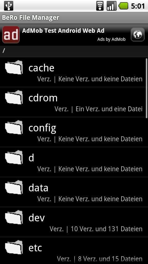 BeRo File Manager