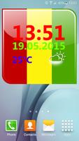 Ganja Weed Digital Clock