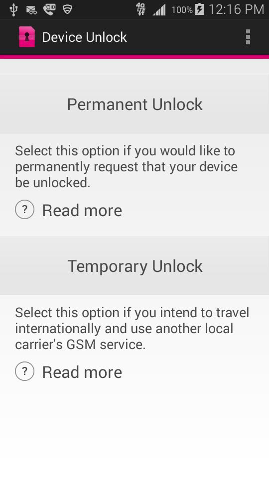 Device Unlock