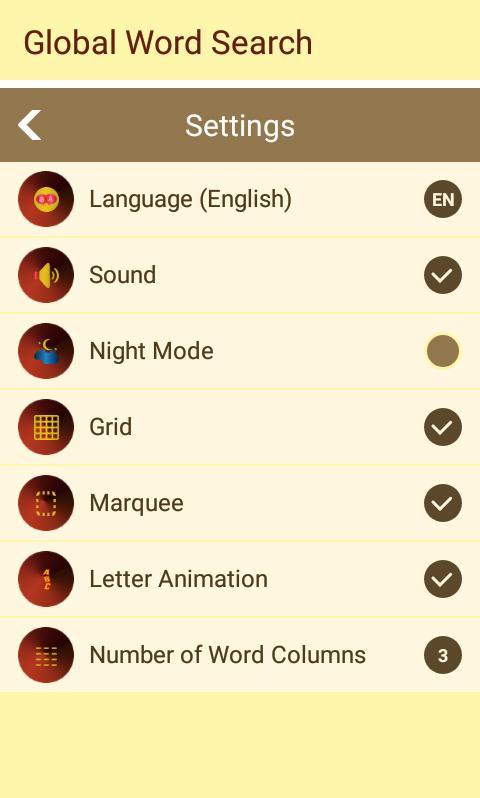 Global Word Search