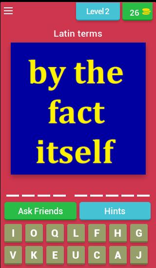Legal Terms Quiz