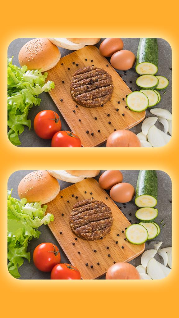 Spot The Differences - Food