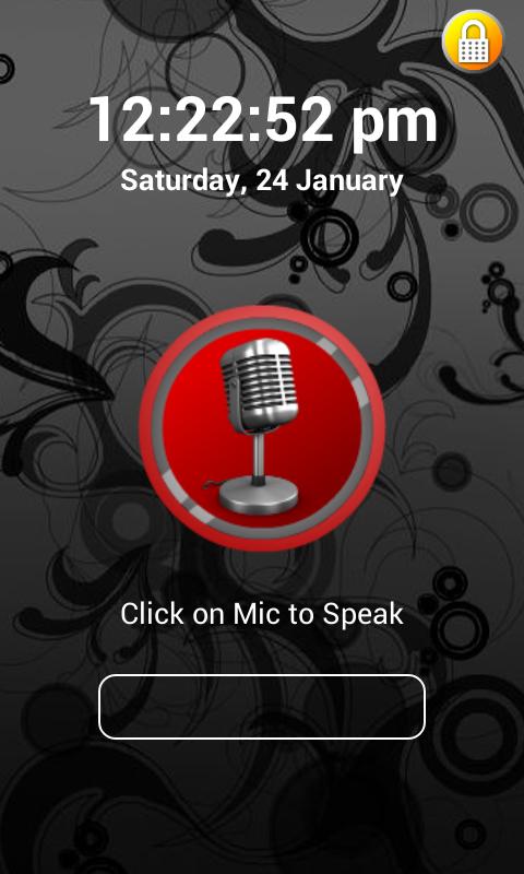 Voice Lock Screen Prank
