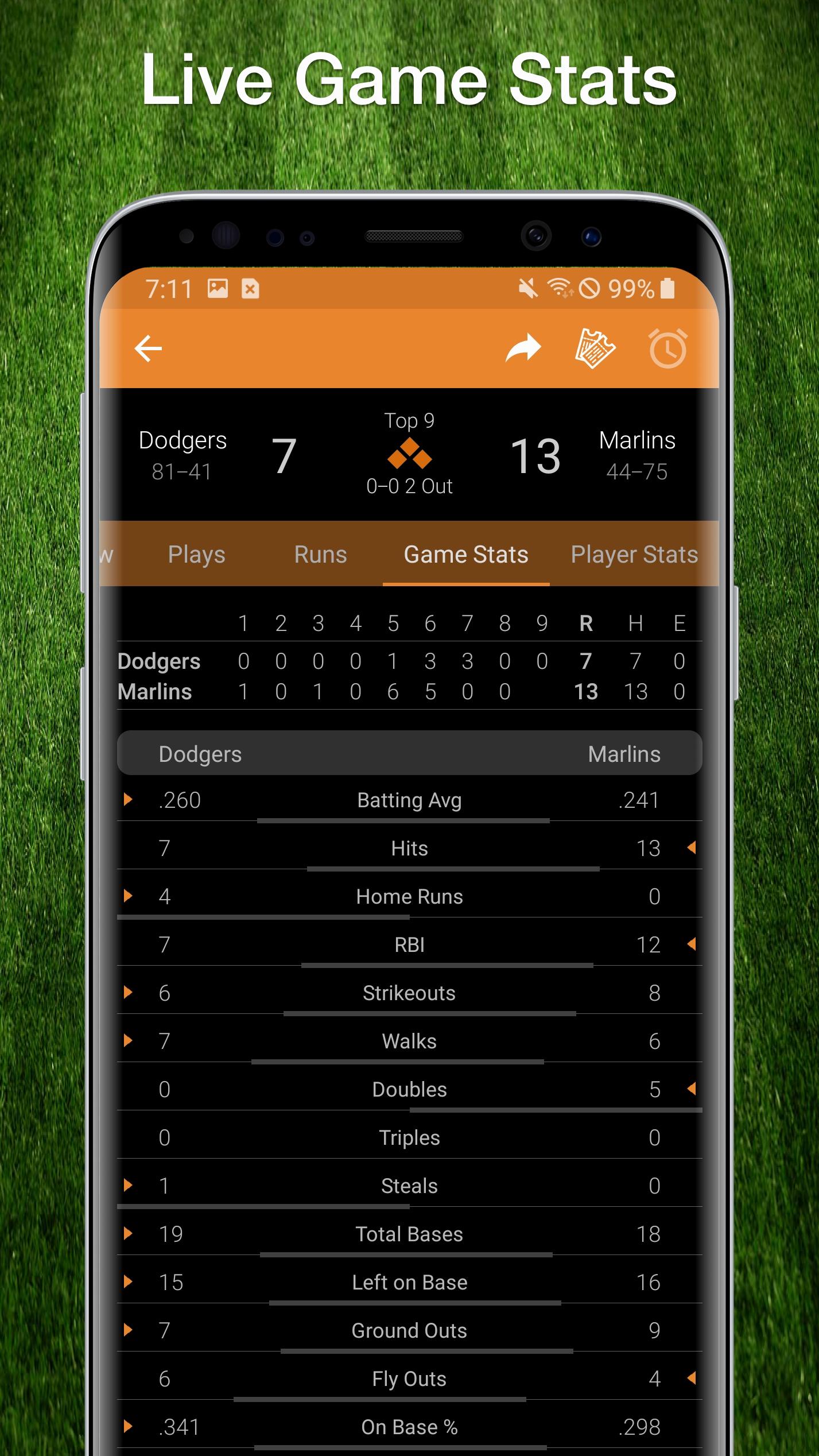 Baseball MLB Scores, Stats, Plays, & Schedule 2021