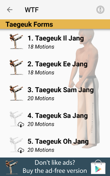 Taekwondo Forms (Sponsored)
