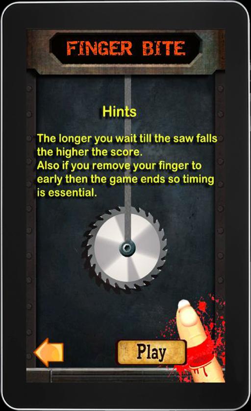 Finger Bite