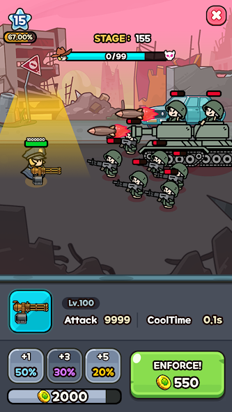 Lucky Guy! Defense Game