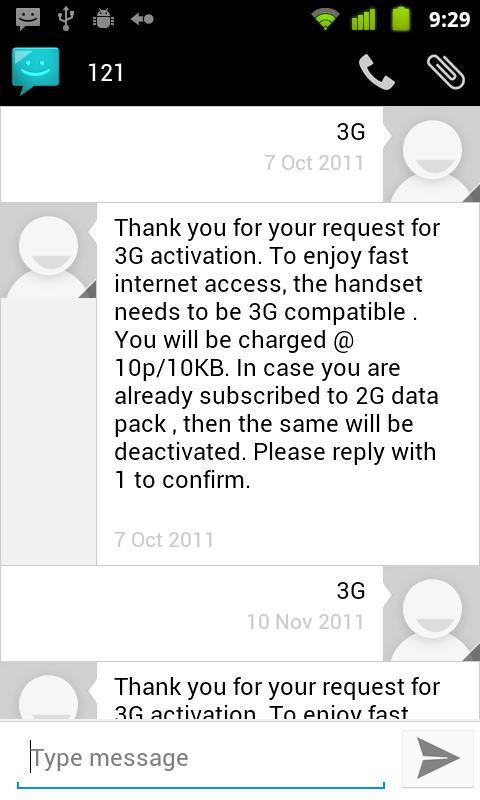 Messaging Lite G