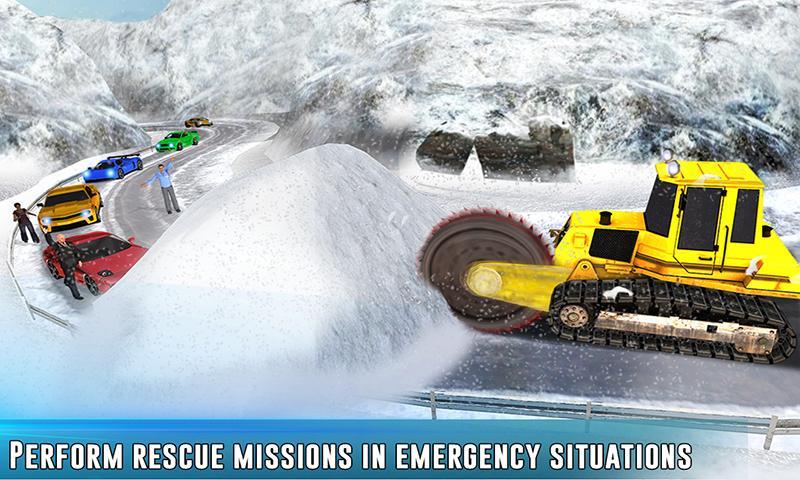 Grand Snow Excavator Sim truck