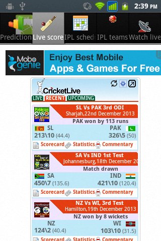 CRICKET365
