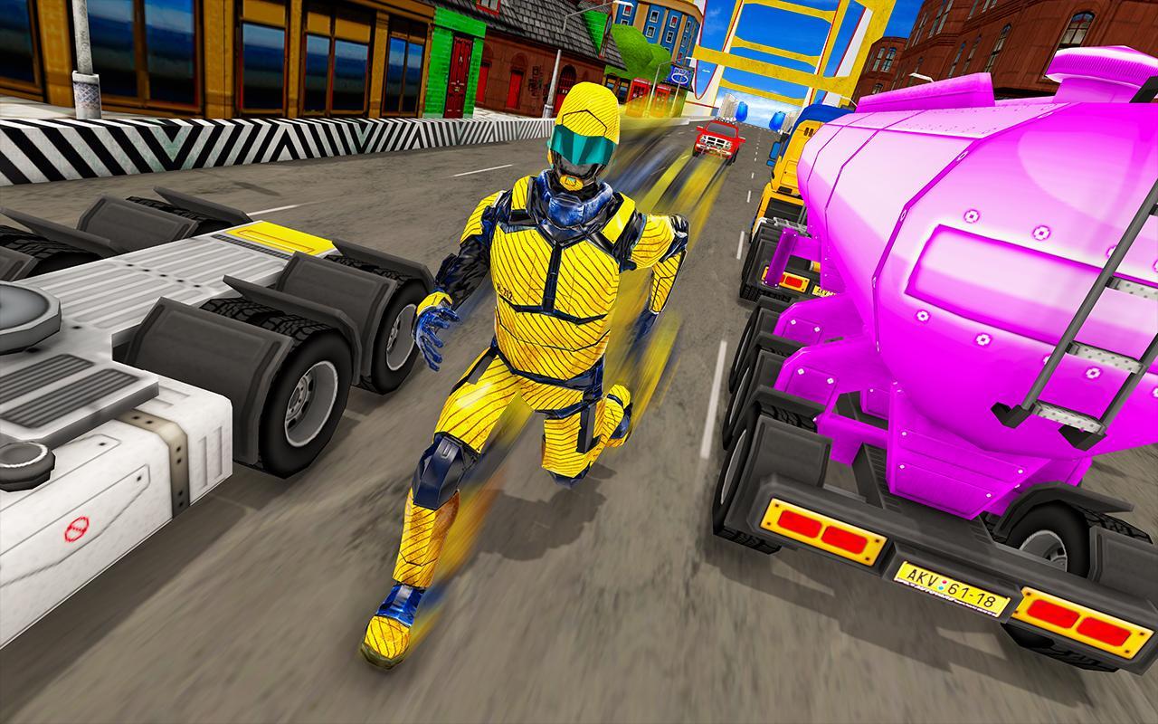 Speed Robot Highway Racing