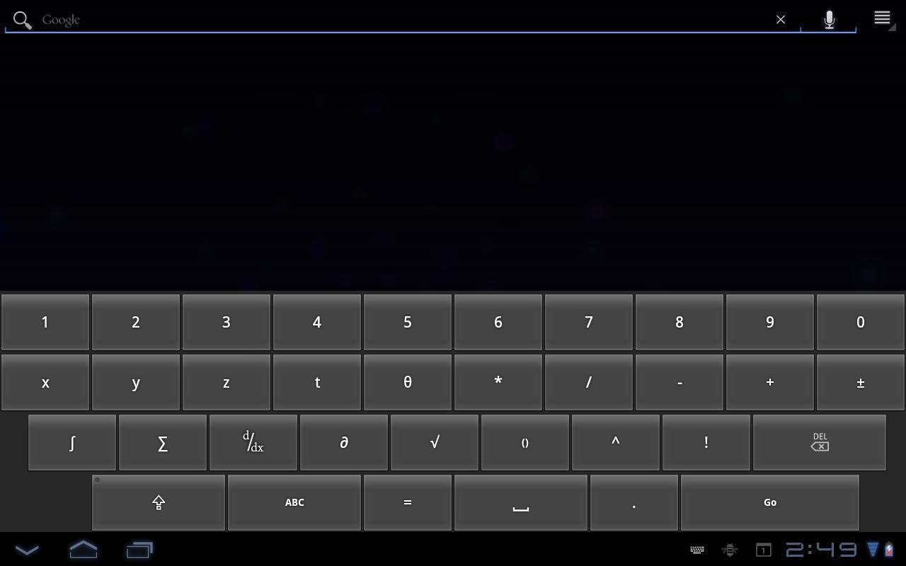 Math Keyboard