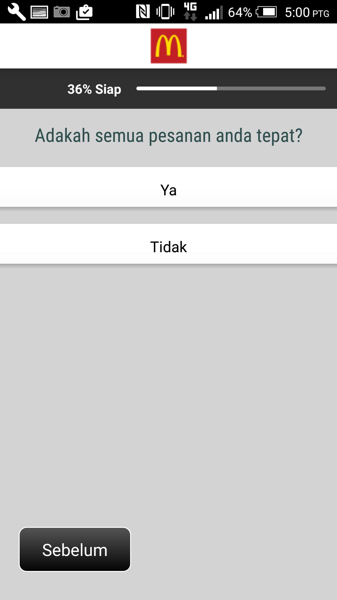 MY McD Feedback