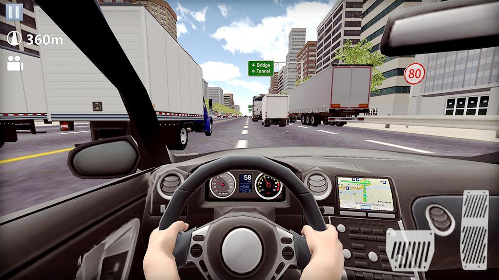 Racing Game Car