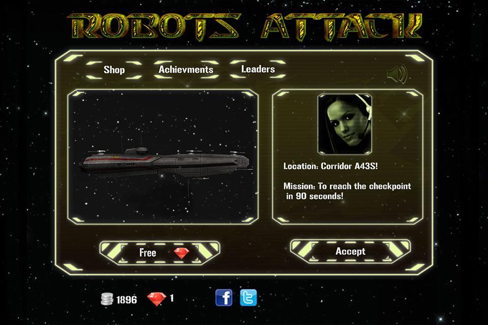Robots Attack Shooter 3D Free