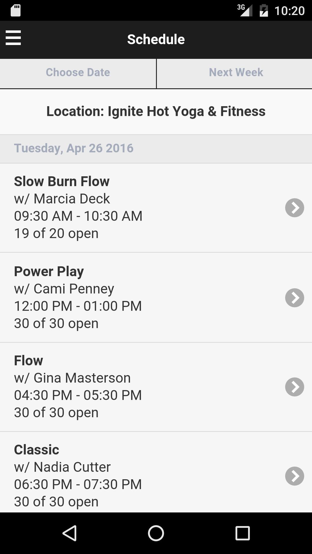 iYoga Hot Studios