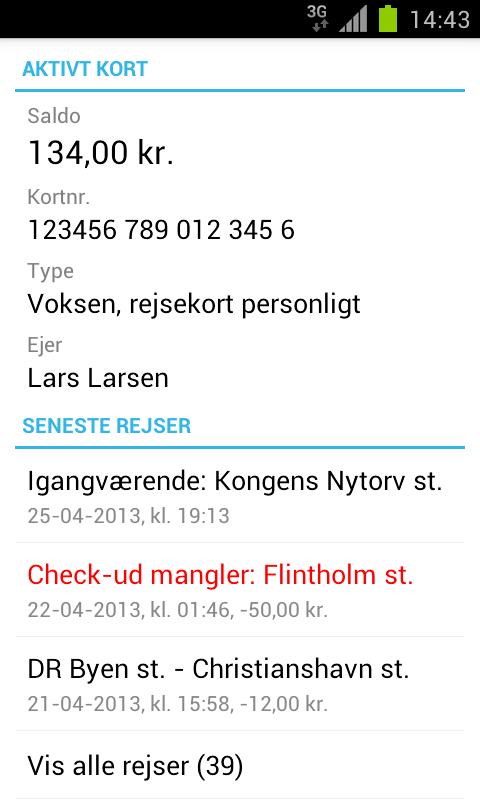 Rejsestatus