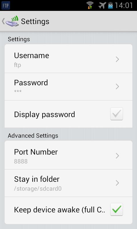 WiFi Storage
