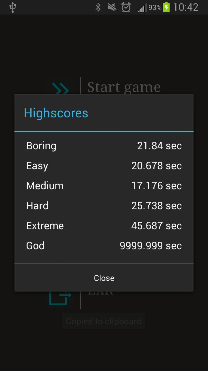 Senseless Game