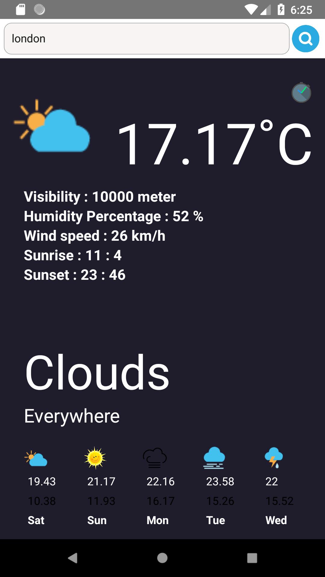 Weather Track