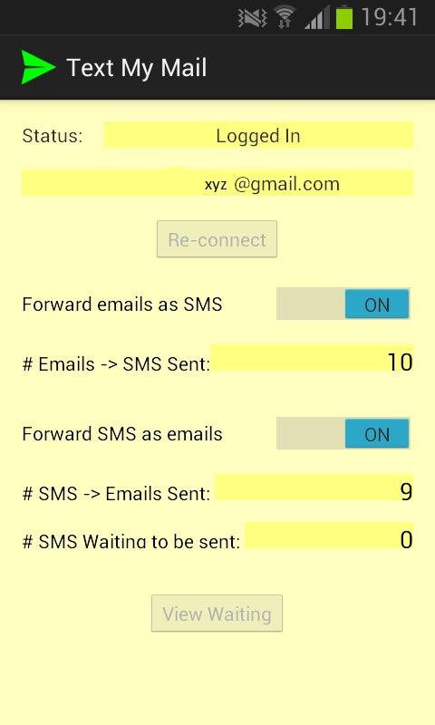 TextMyMail