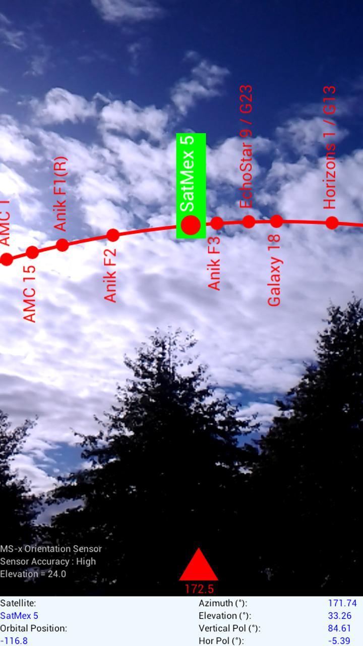 Satellite Locator