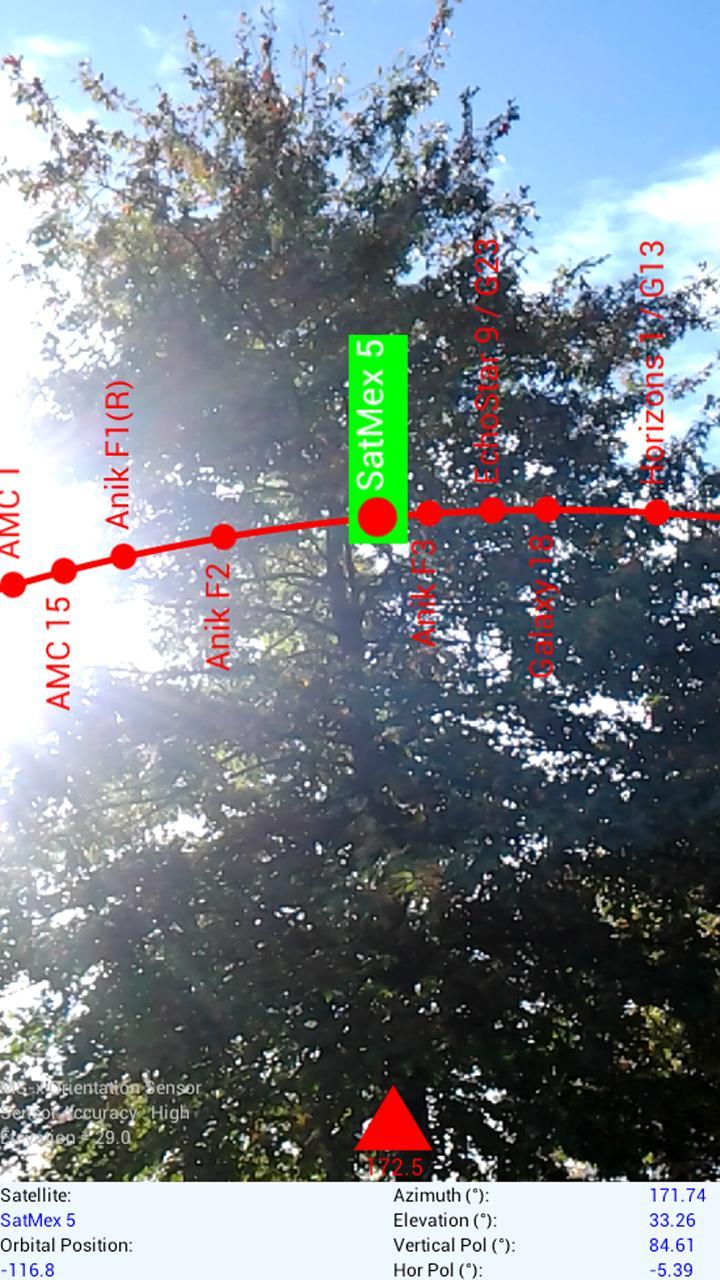 Satellite Locator