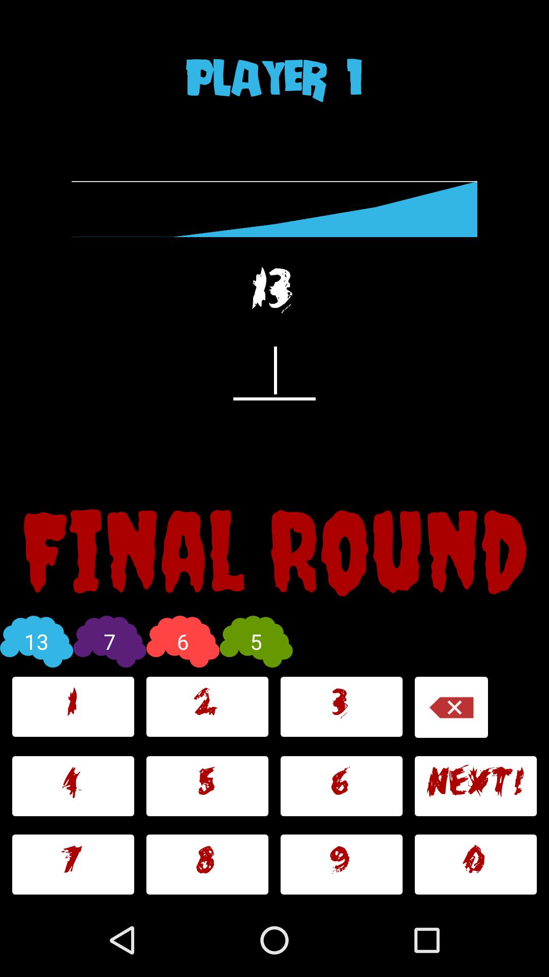 Scorekeeper for Zombie Dice