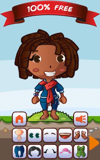 Dress up girls -A fashion game