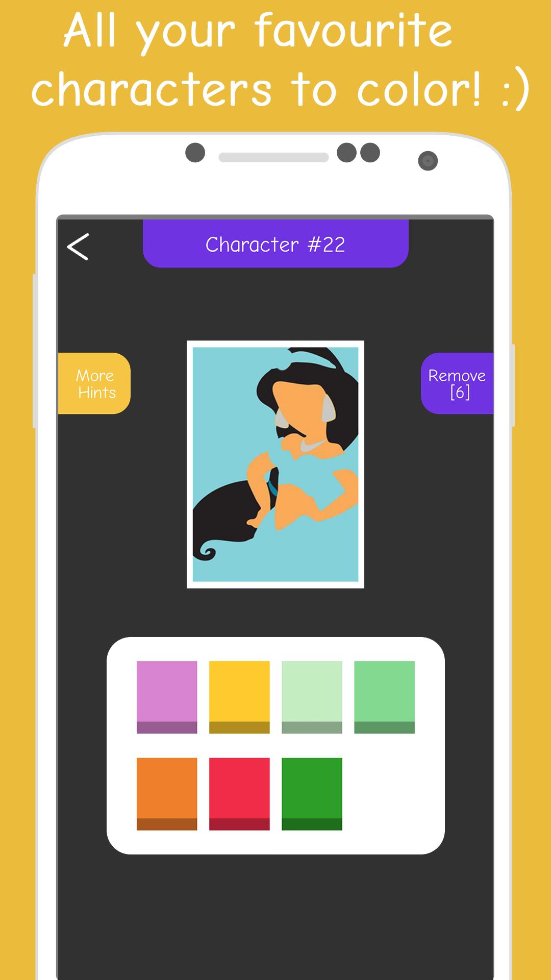 Color the Character