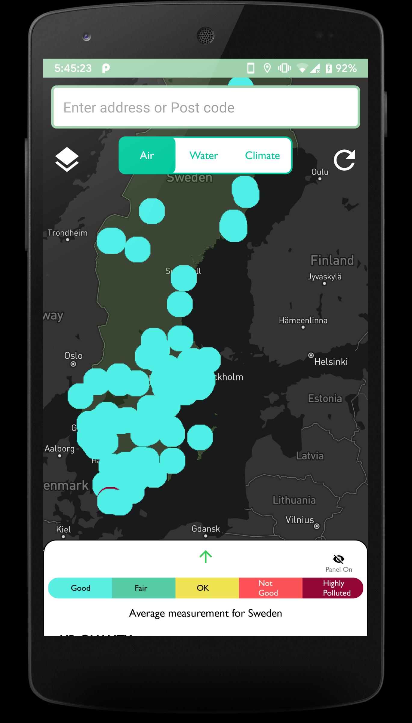 Sweden Air Quality