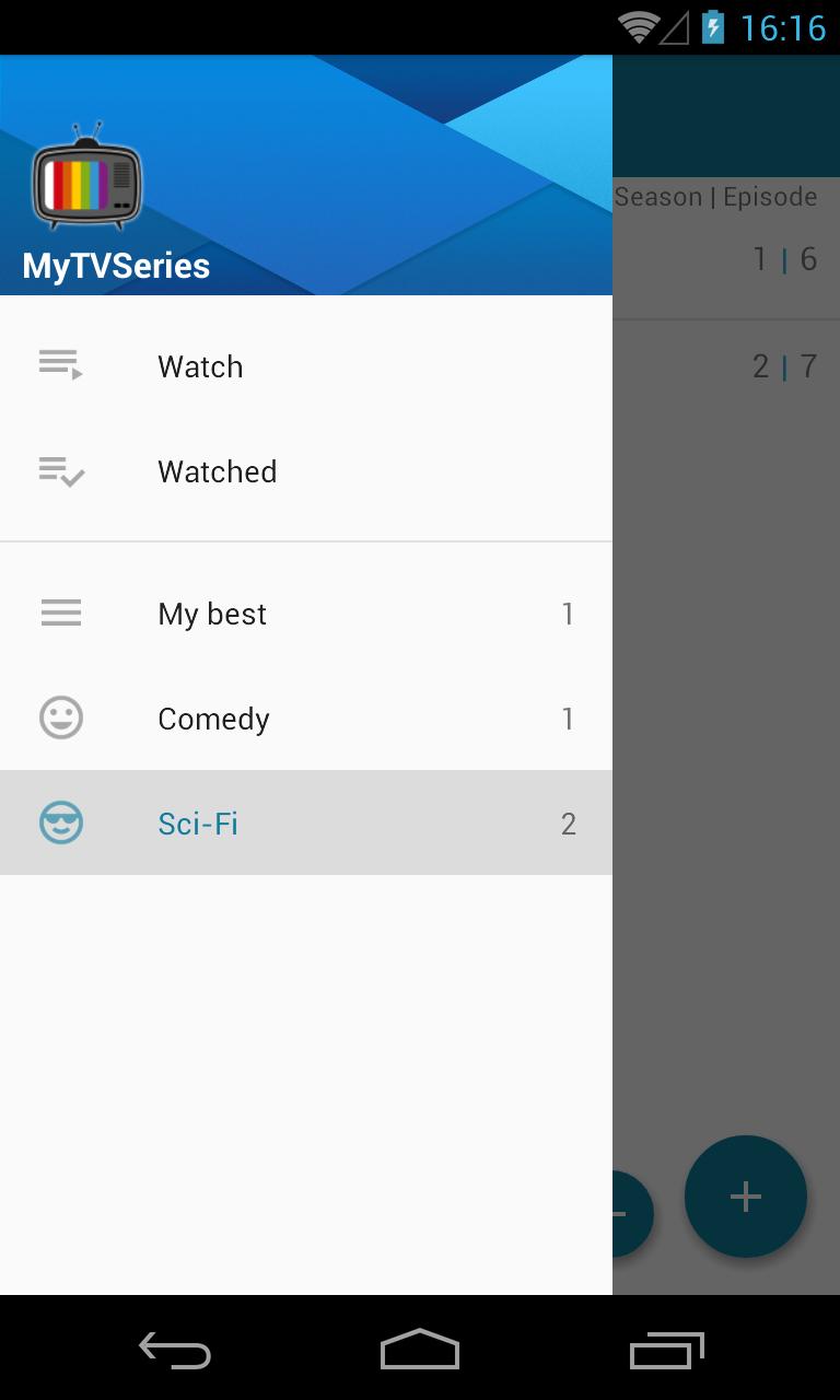 My TV Series note