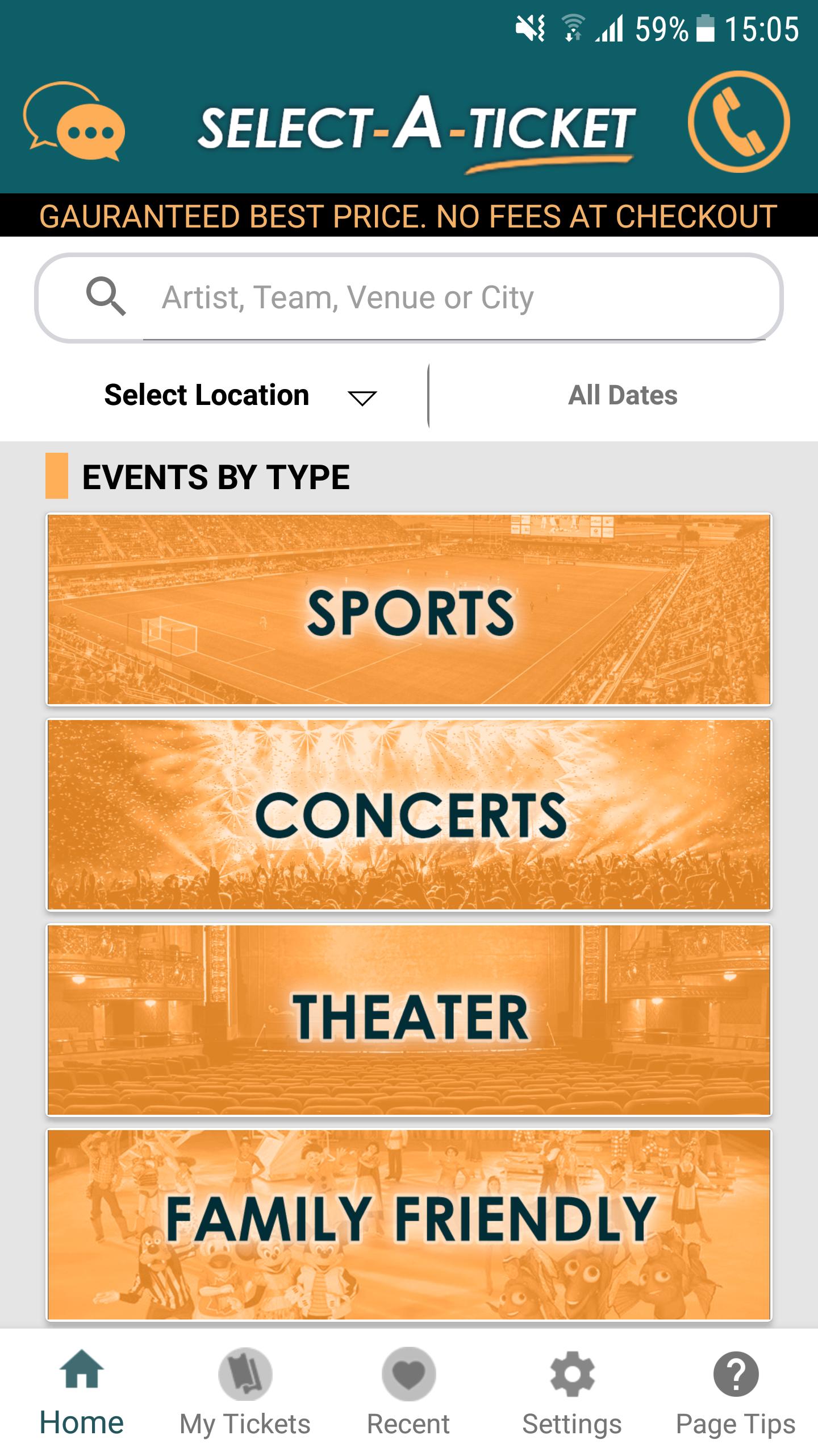 Select-A-Ticket