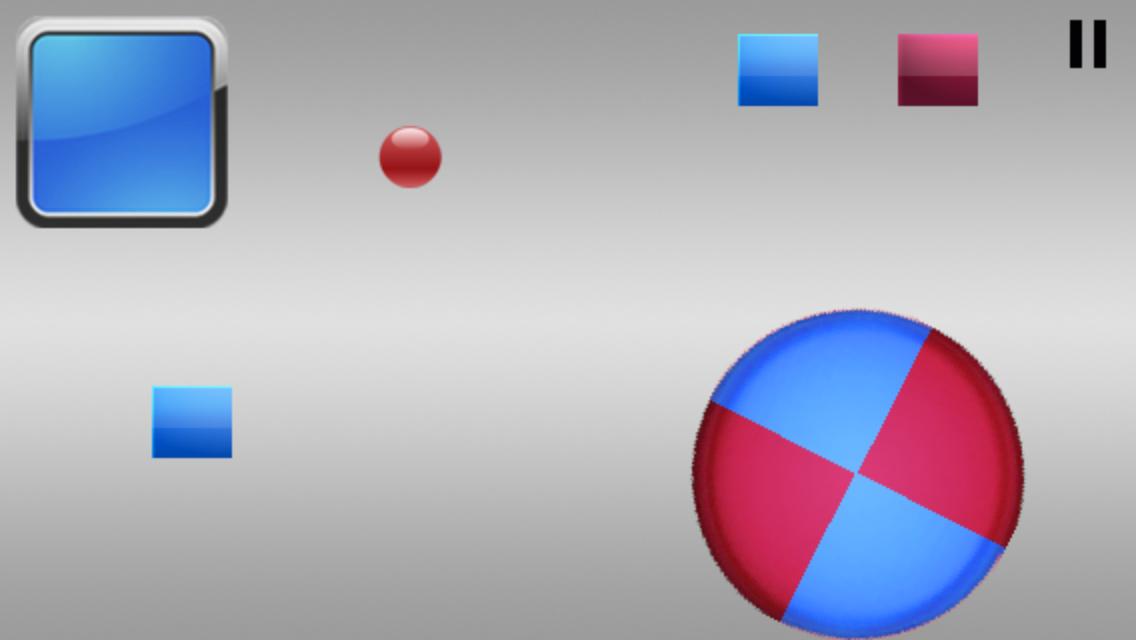 Blue or Red.