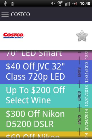 Furniture coupons