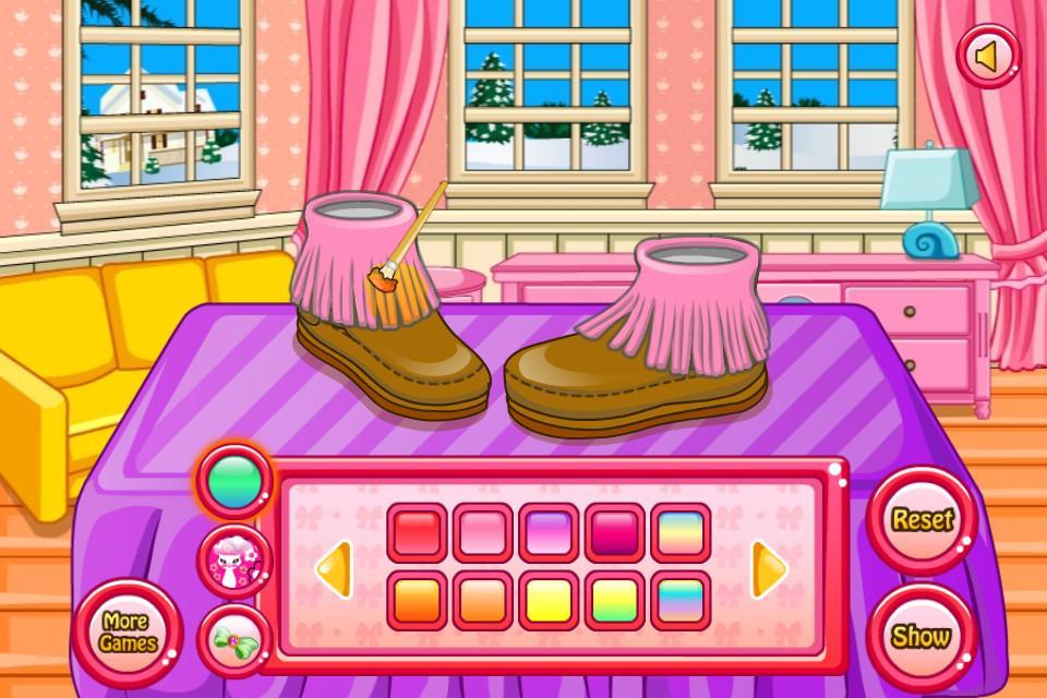 Design Fringe Boots