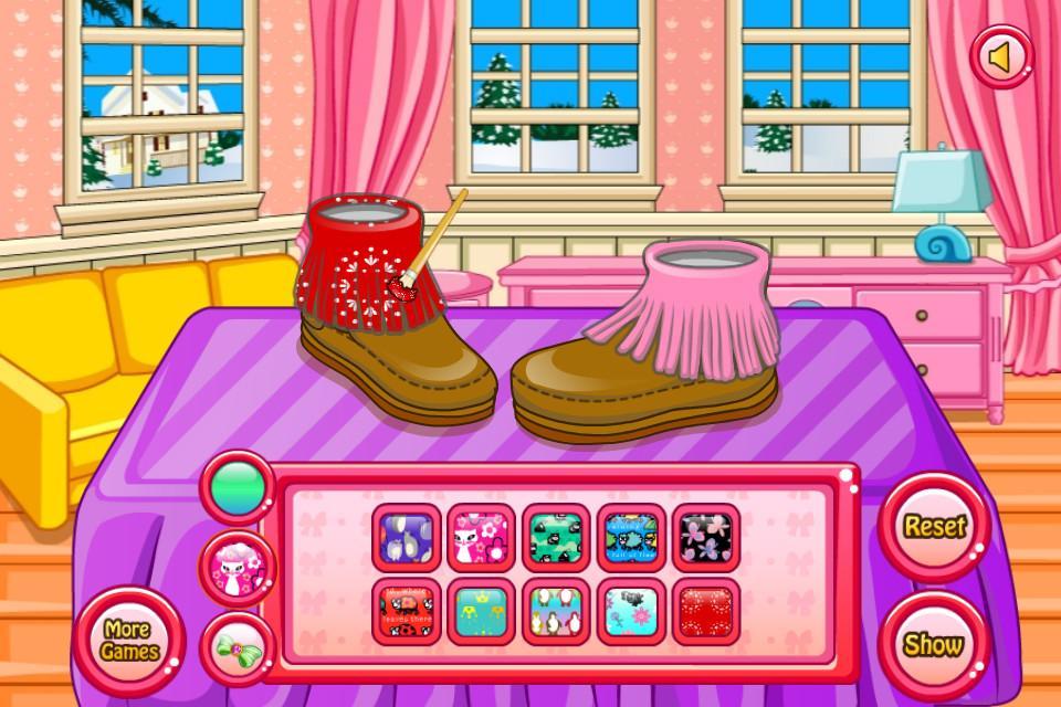 Design Fringe Boots
