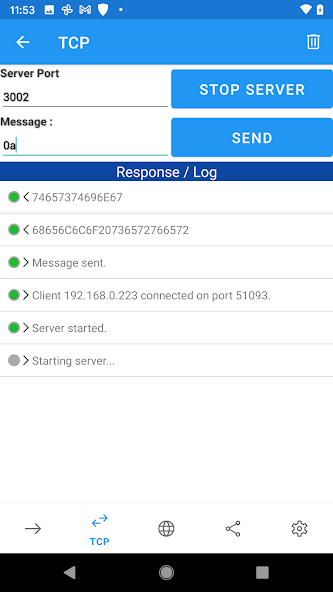 UDP Sender / Receiver
