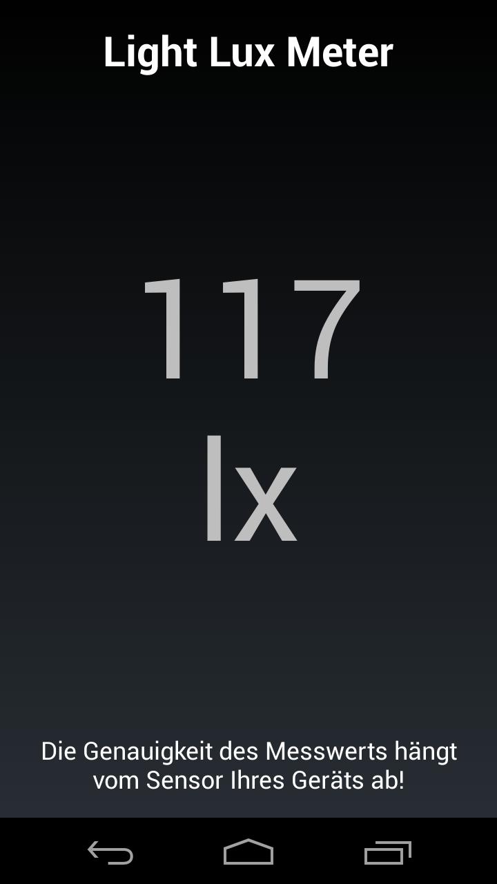 Light Lux Meter