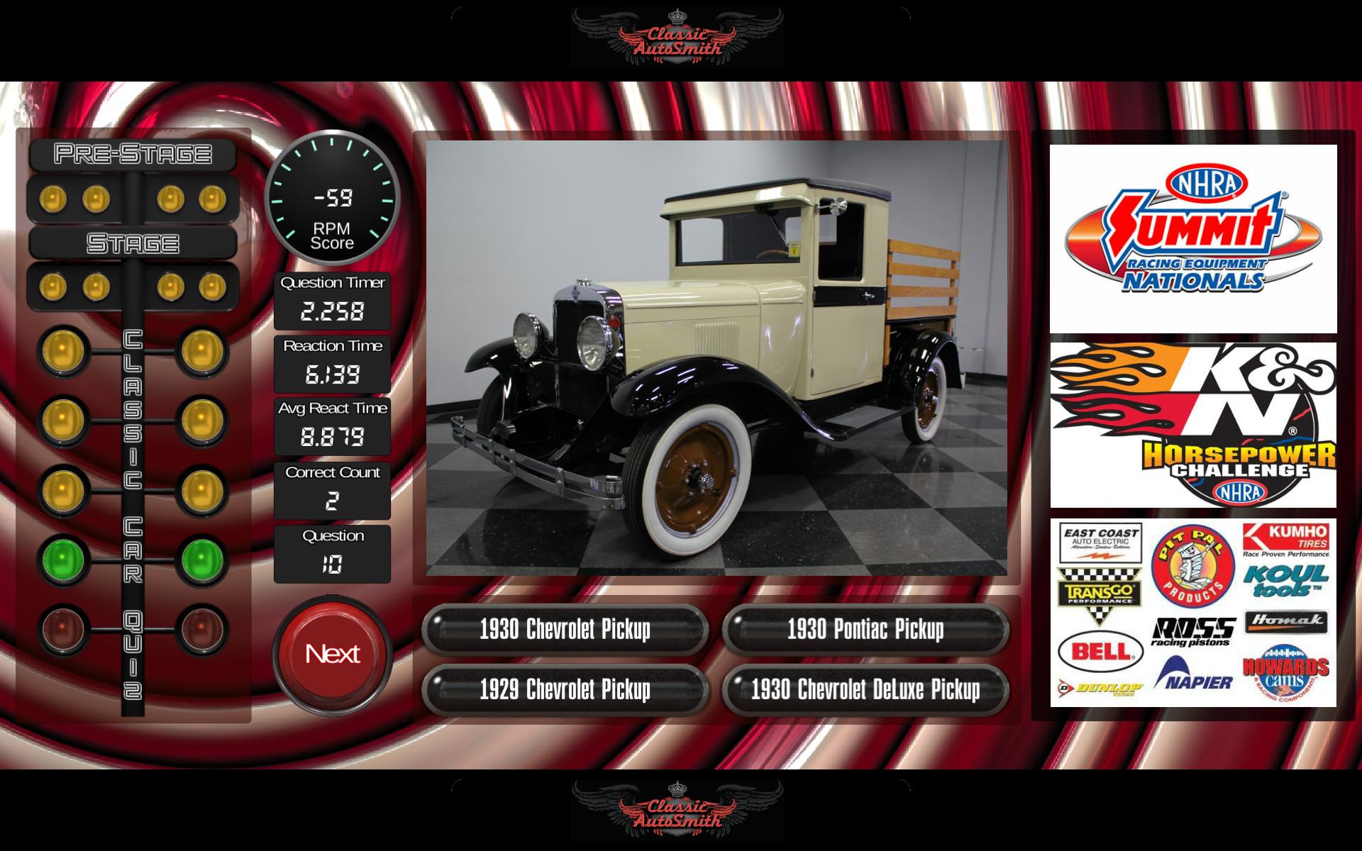 Classic Car Quiz