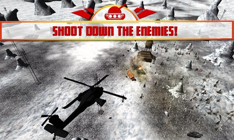Gunship Helicopter Tank War 3D