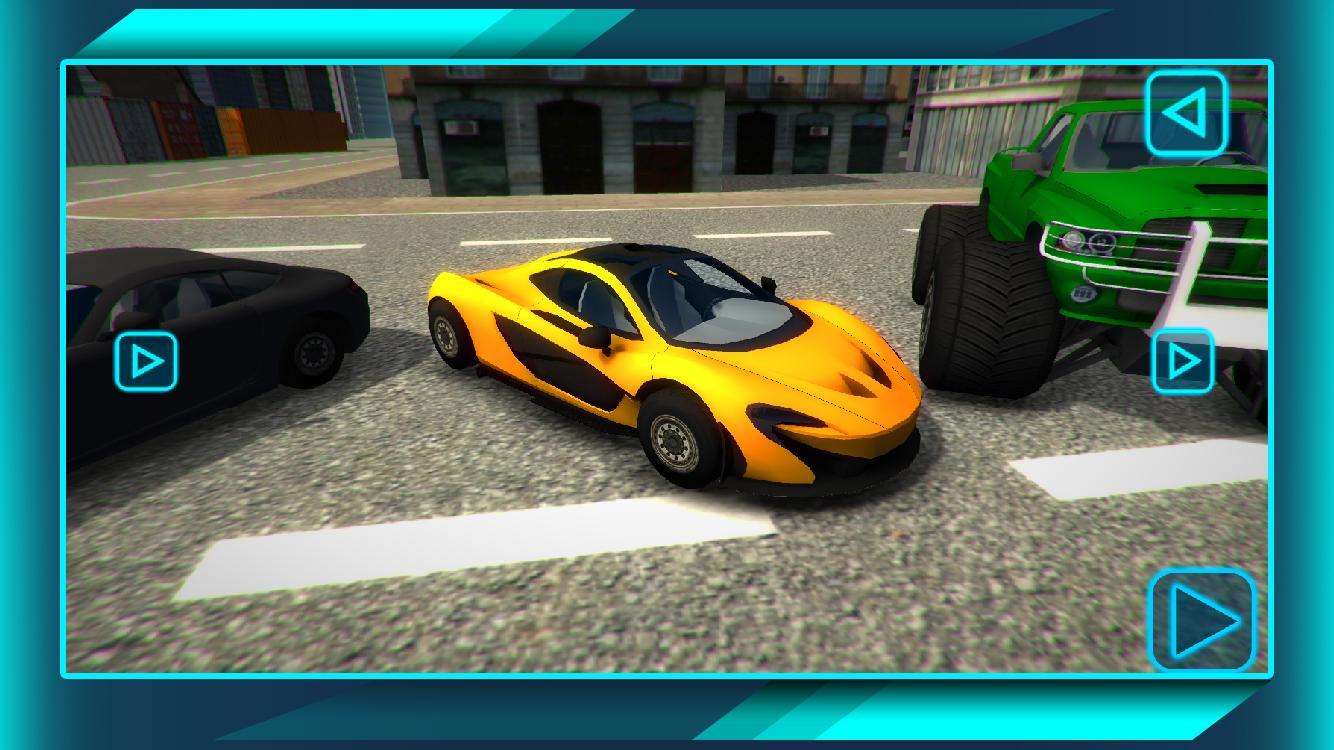 Classic Car City Racing 3D